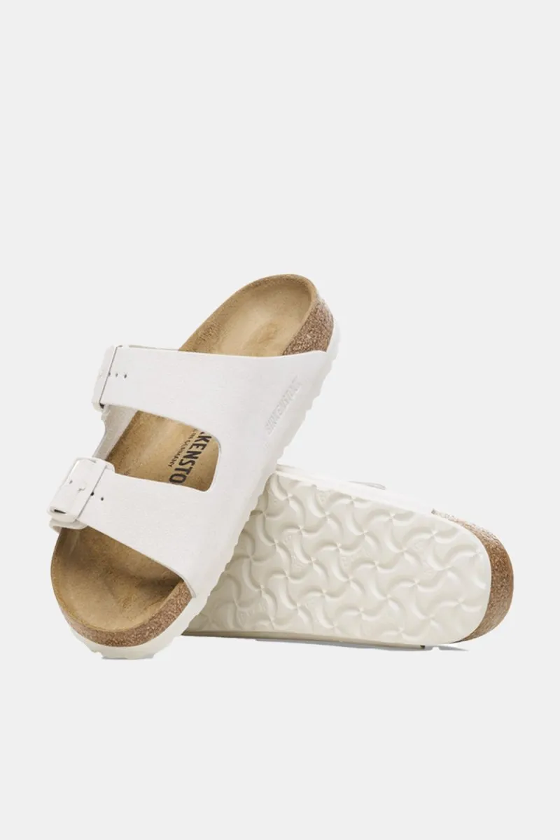 Birkenstock Arizona Suede Leather (Antique White)