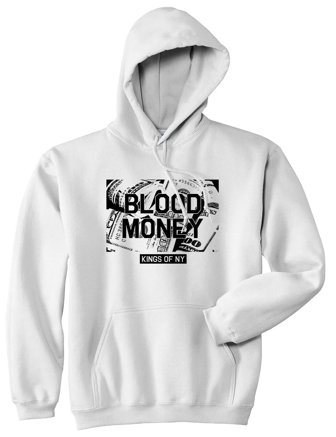 Blood Money 100s Mens Pullover Hoodie