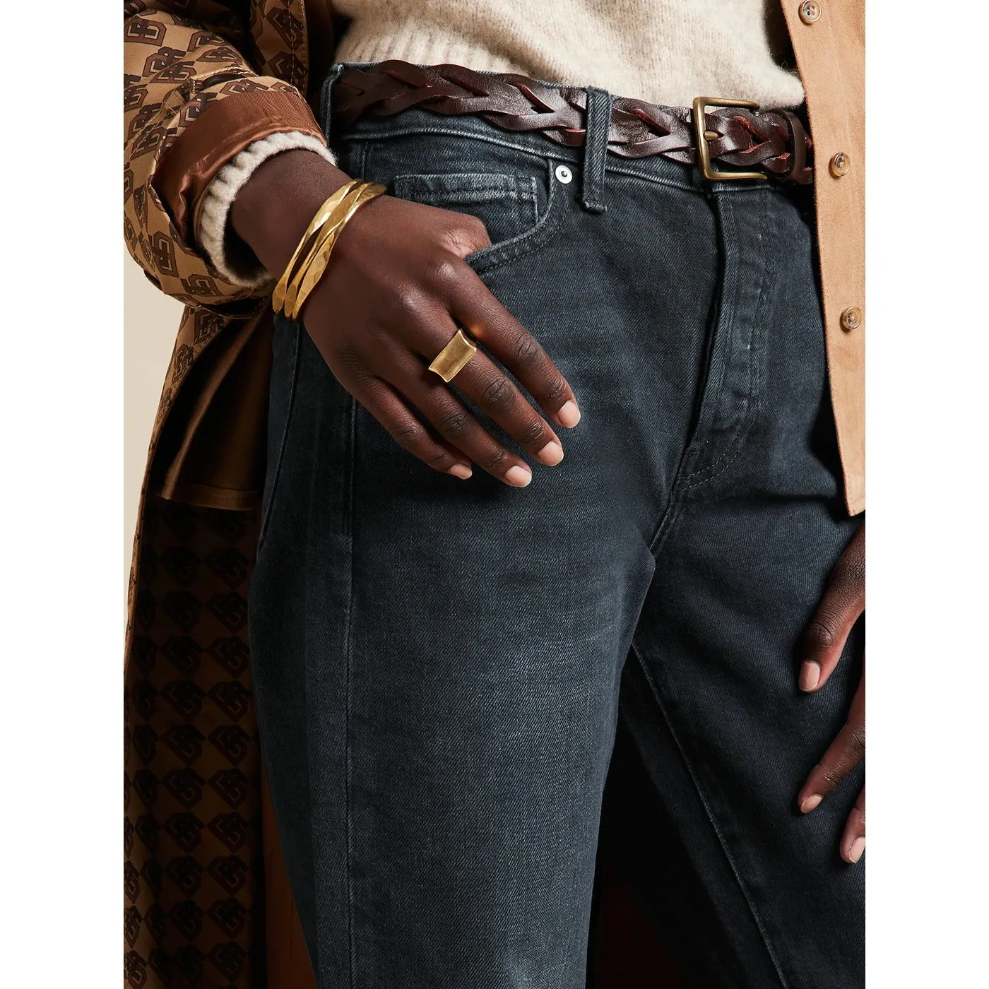 BR Dark Blue Straight Jeans