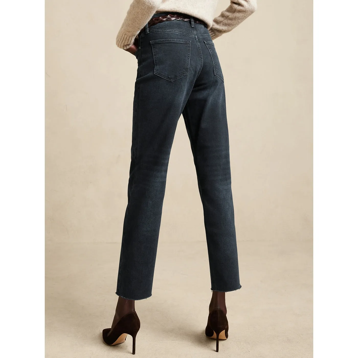 BR Dark Blue Straight Jeans