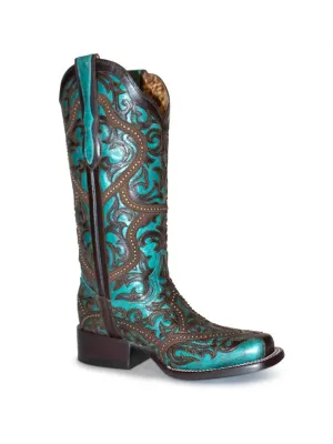 Corral Women's Boots Square Toe G1416 ss22
