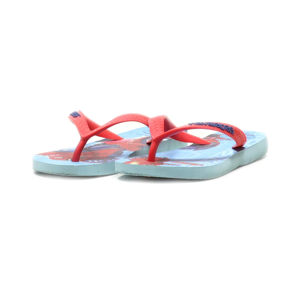 Havaianas Flat Sandals Eva Red Colour For Kids