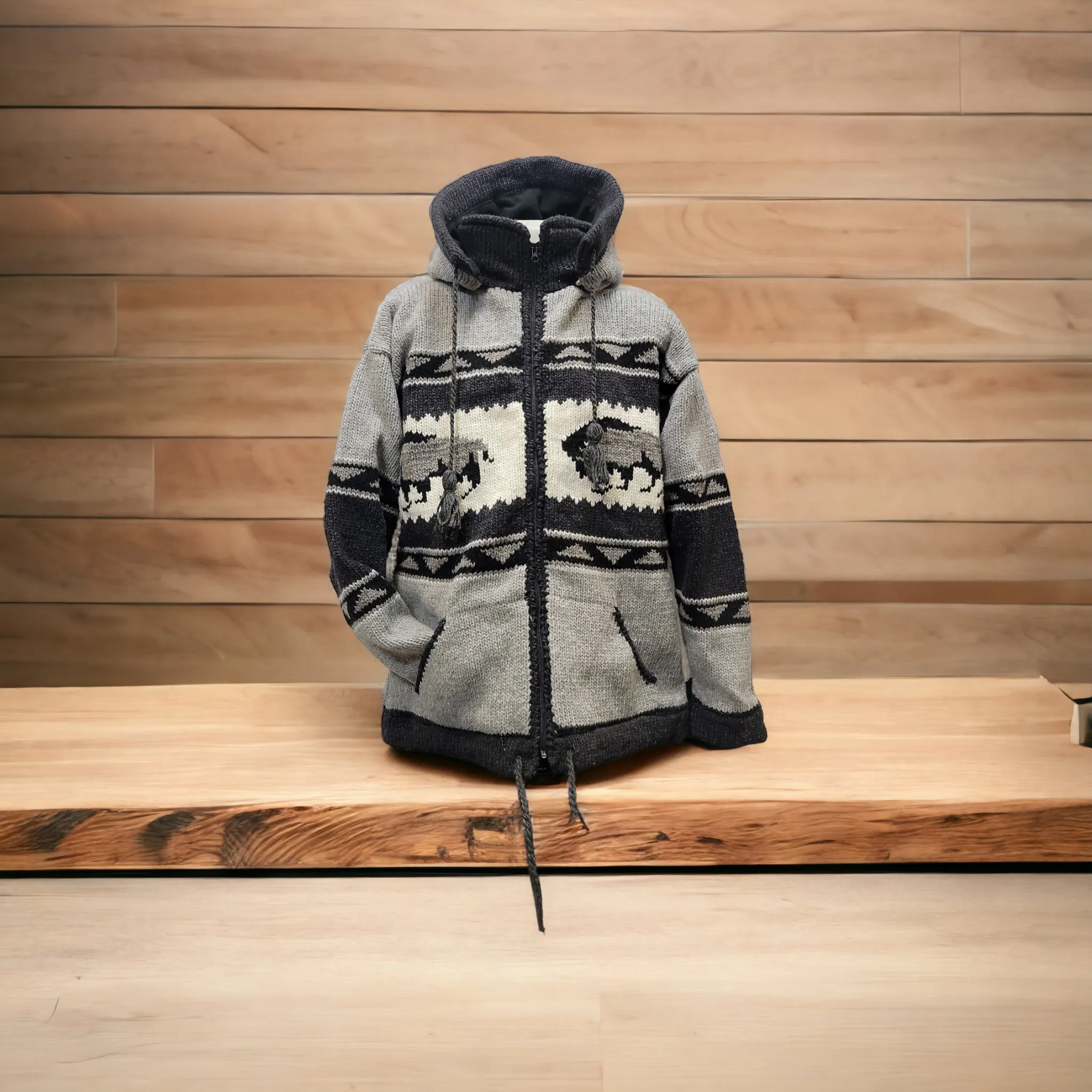 OLDTRIBES™ Majestic Buffalo Wool Jacket
