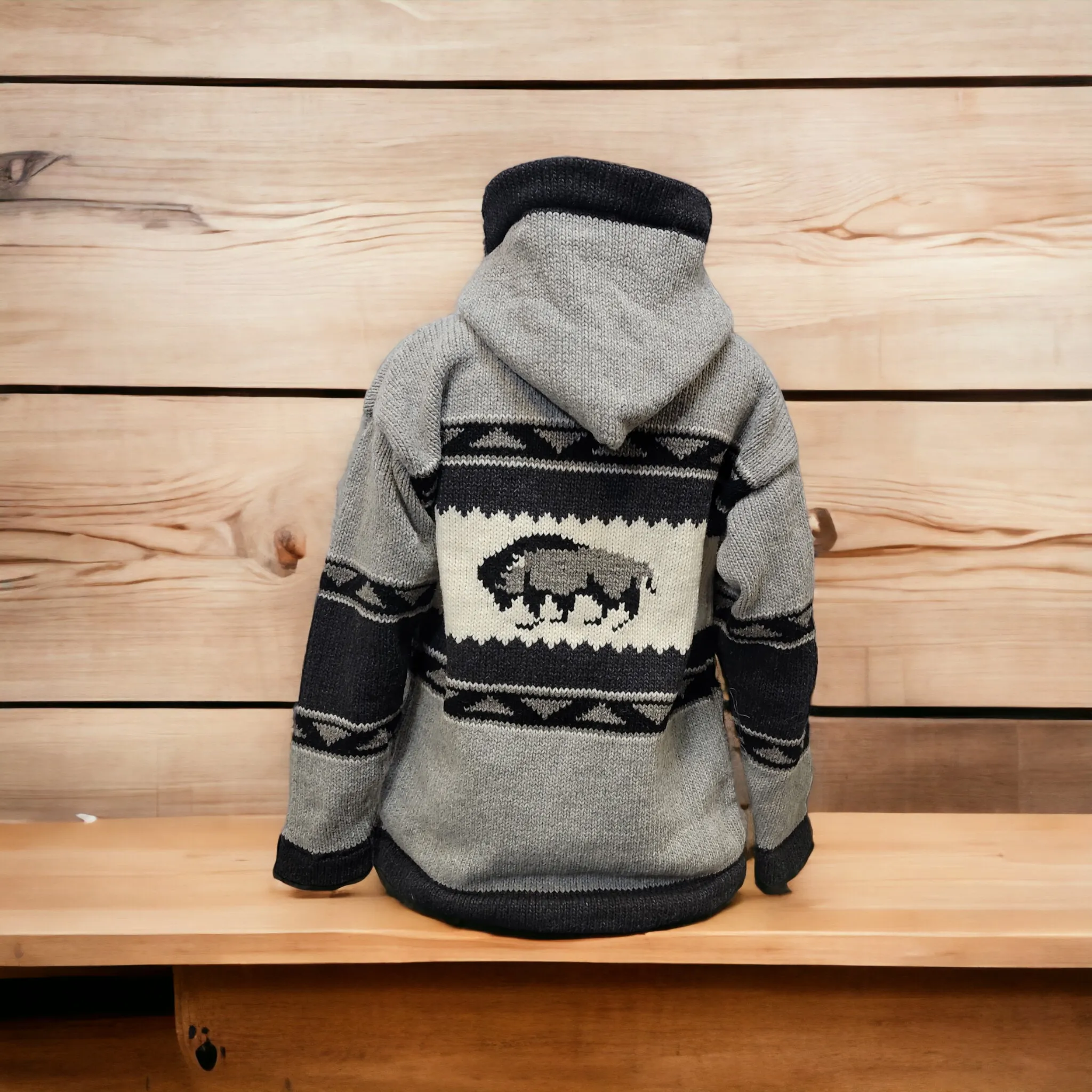 OLDTRIBES™ Majestic Buffalo Wool Jacket