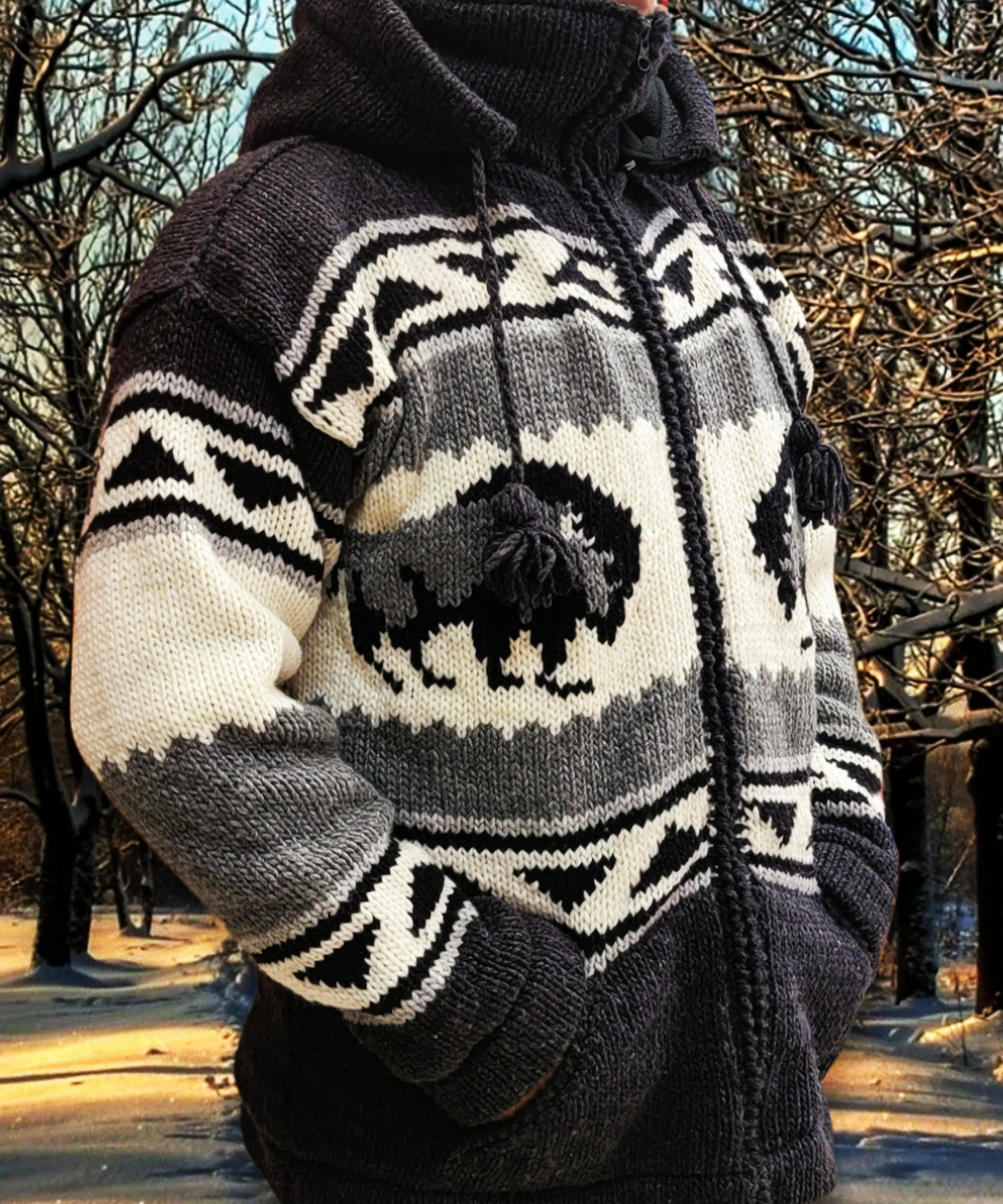 OLDTRIBES™ Majestic Buffalo Wool Jacket
