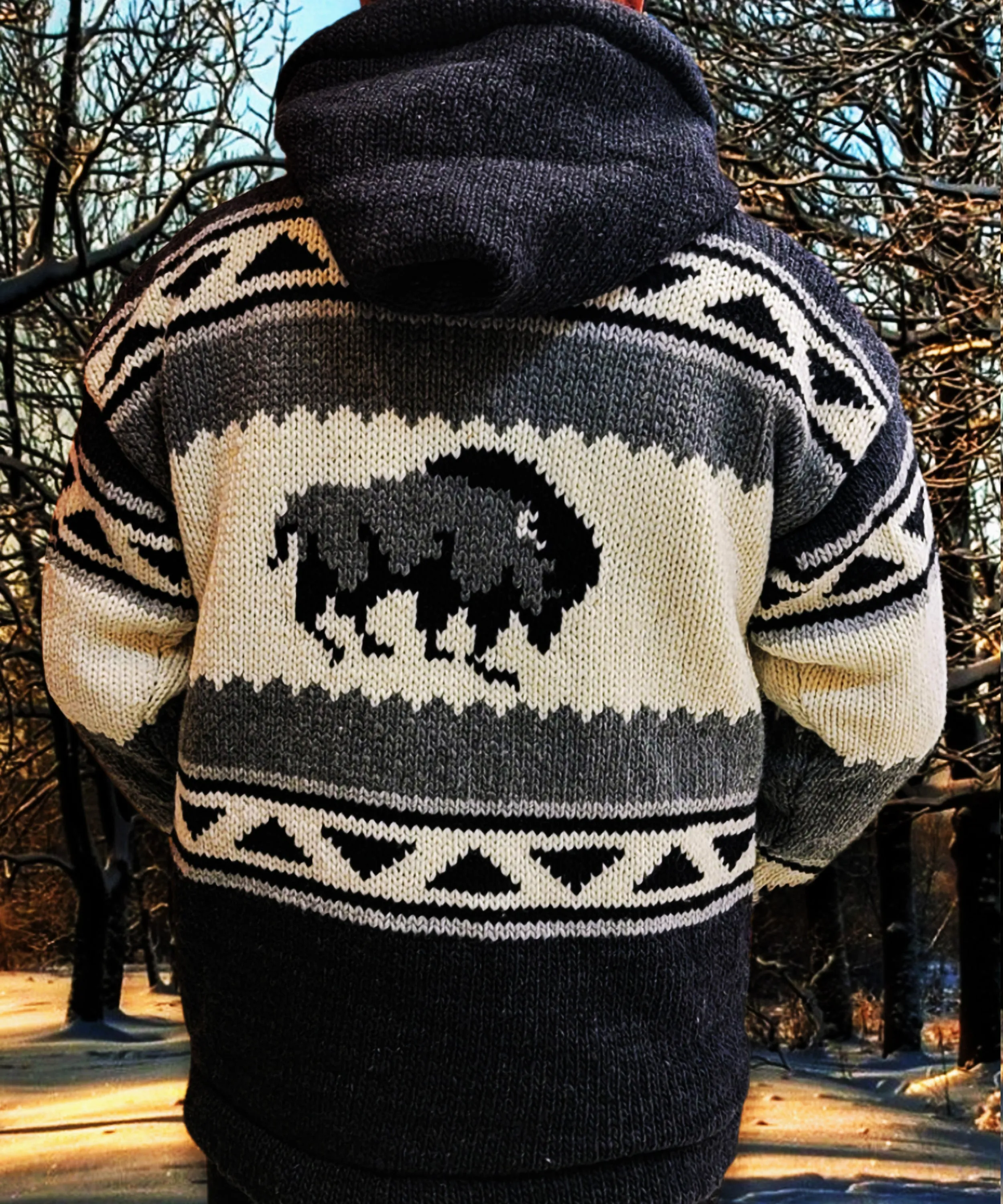 OLDTRIBES™ Majestic Buffalo Wool Jacket