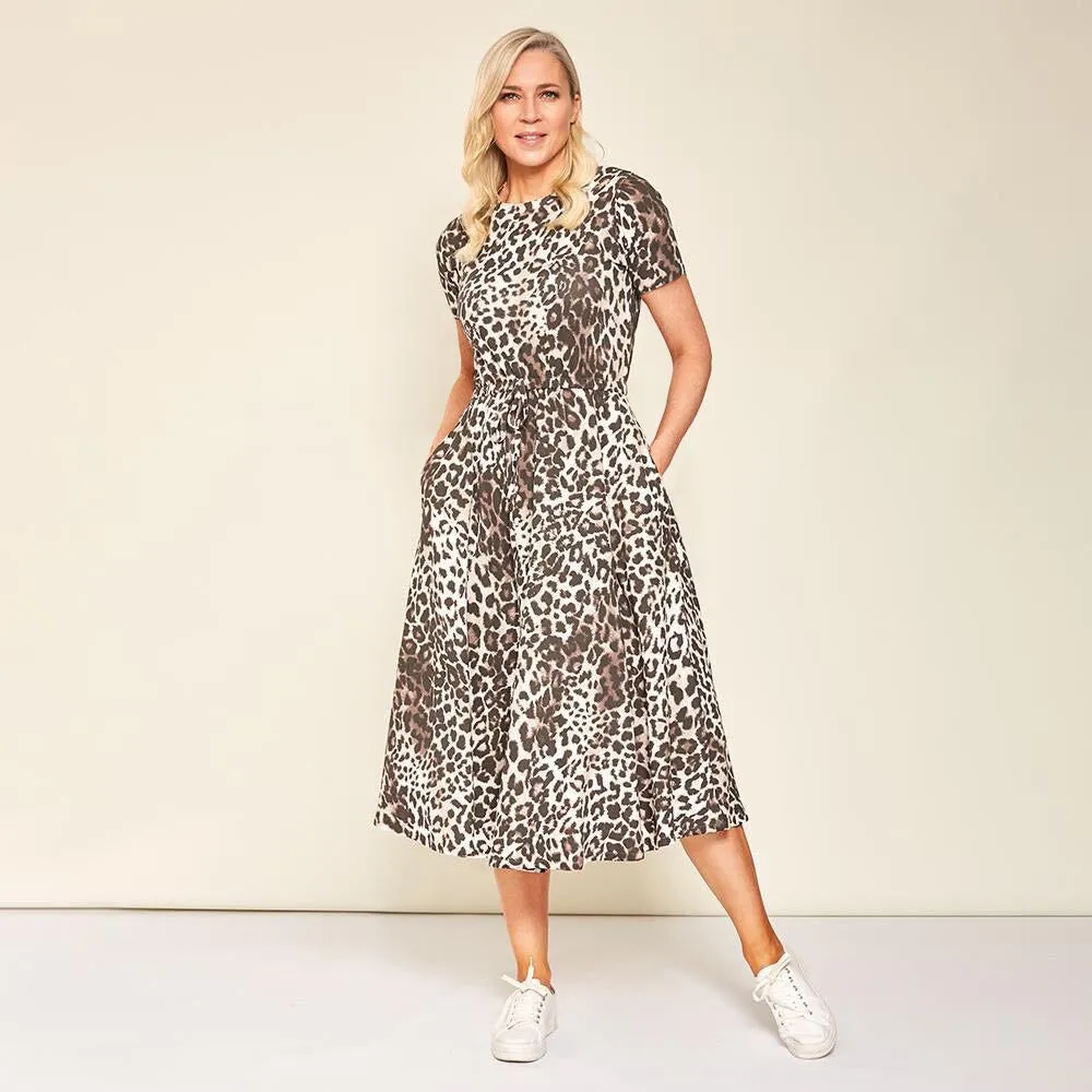 Piper Dress (Leopard)
