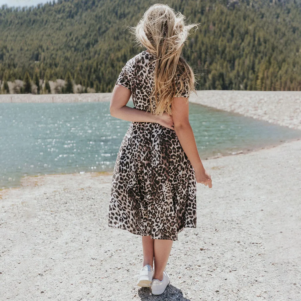 Piper Dress (Leopard)